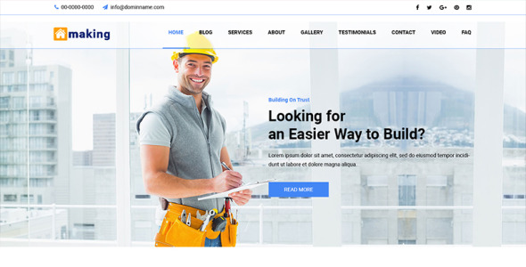 PSD шаблон на тему графика