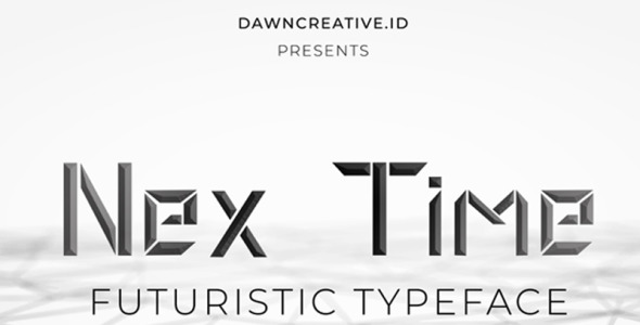 Шрифт на тему графика