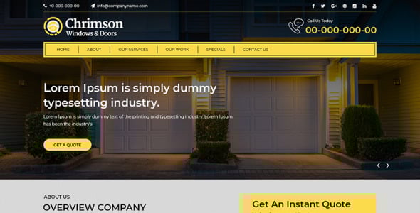 PSD шаблон на тему графика