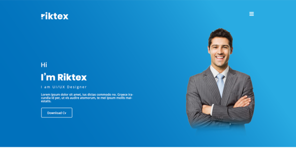 PSD шаблон на тему графика