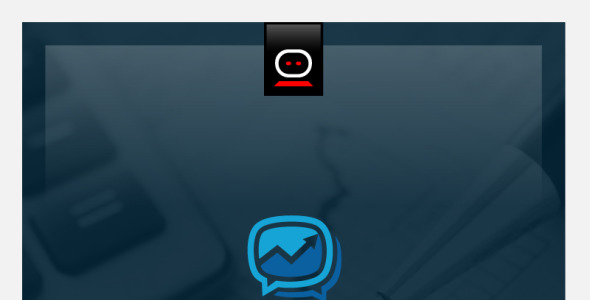 Шаблон логотипа на тему графика