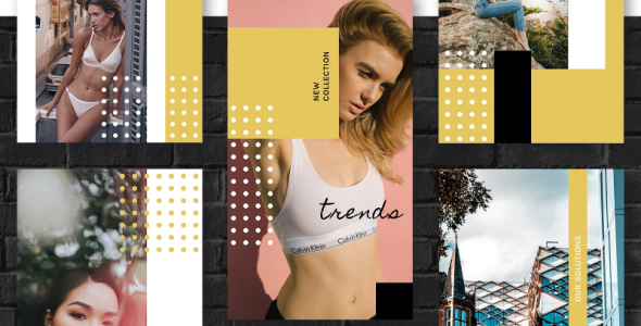 Шаблон для соцсетей на тему графика