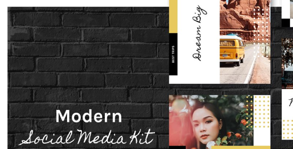 Шаблон для соцсетей на тему графика