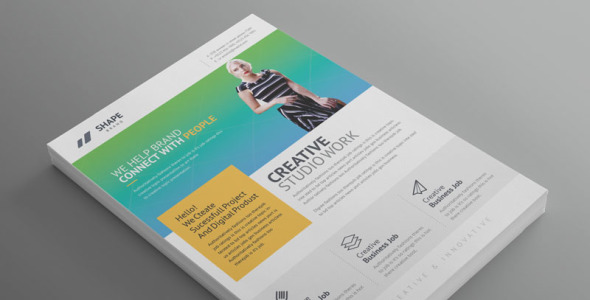 Фирменный стиль на тему графика