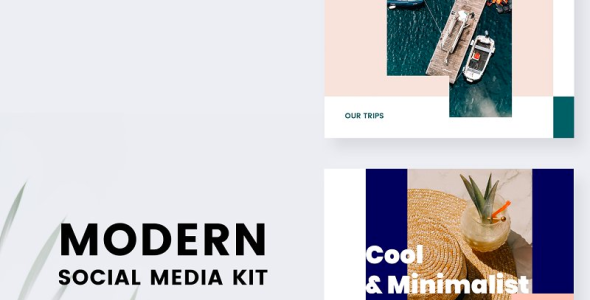 Шаблон для соцсетей на тему графика