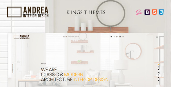 шаблон целевой страницы архитектура и дизайн интерьера