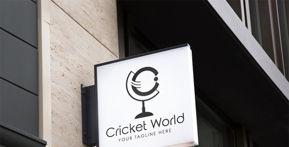 Шаблон логотипа на тему графика