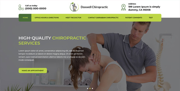 PSD шаблон на тему графика