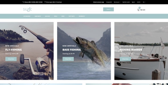 commerce modern opencart шаблон
