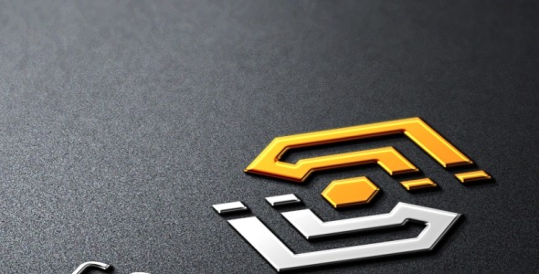 Шаблон логотипа на тему графика