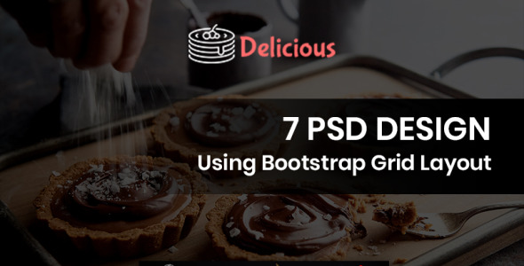 PSD шаблон на тему графика