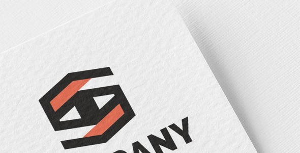 Шаблон логотипа на тему графика