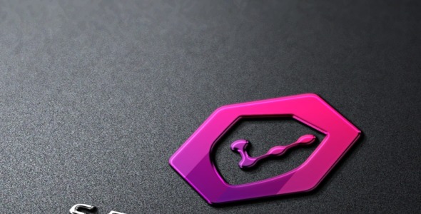 Шаблон логотипа на тему графика