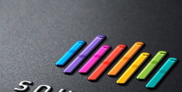 Шаблон логотипа на тему графика