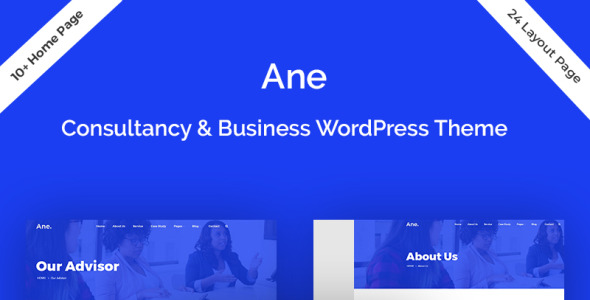 Business &amp; Consulting WordPress Theme