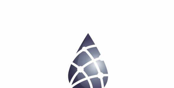 Шаблон логотипа на тему графика