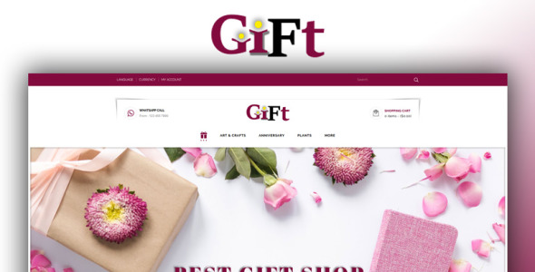 шаблон интернет-магазина opencart