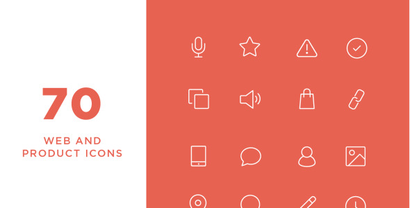 Набор иконок на тему графика