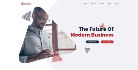 современная бизнес тема wordpress
