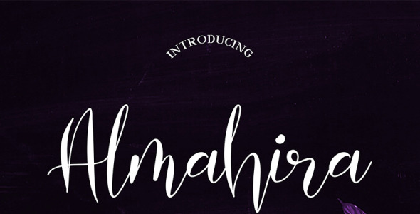 Шрифт на тему графика