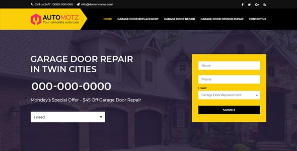 PSD шаблон на тему графика