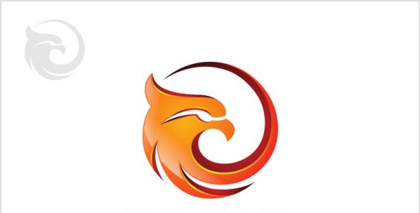 Шаблон логотипа на тему графика