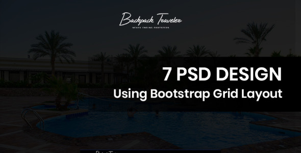 PSD шаблон на тему графика