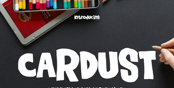 Шрифт на тему графика