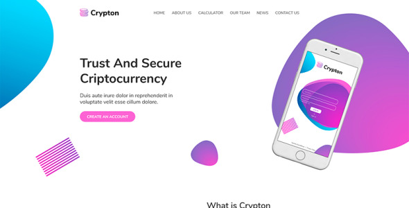 PSD шаблон на тему программное обеспечение