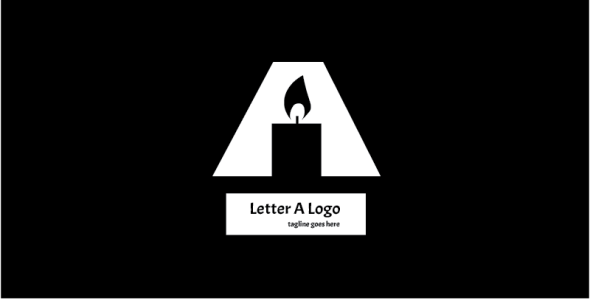 Шаблон логотипа на тему графика