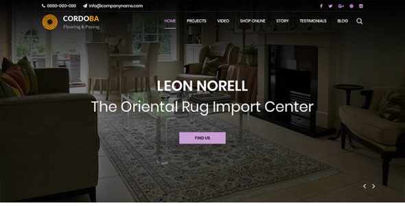 PSD шаблон на тему графика