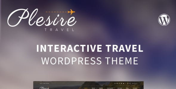 интерактивная тема wordpress для путешествий