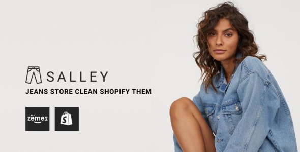 jeans store clean тема shopify