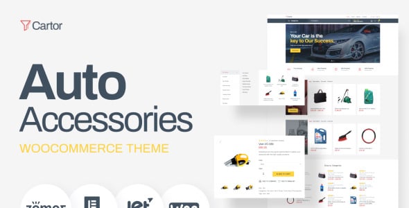 автоаксессуары ecommerce classic elementor woocommerce theme