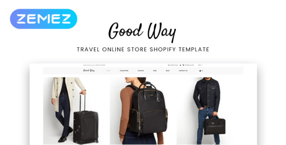 travel online store clean shopify theme