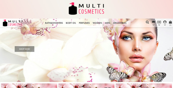 мульти косметика prestashop тема
