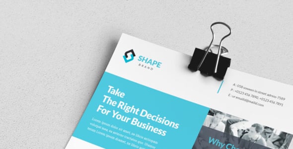 Фирменный стиль на тему графика