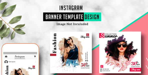 Шаблон для соцсетей на тему графика