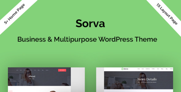 бизнес и многоцелевая тема wordpress