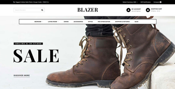 многоцелевая тема bigcommerce на основе трафарета