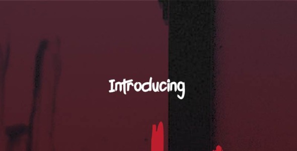 Шрифт на тему графика