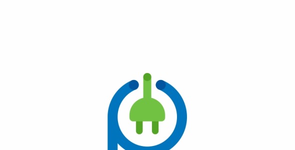 Шаблон логотипа на тему графика