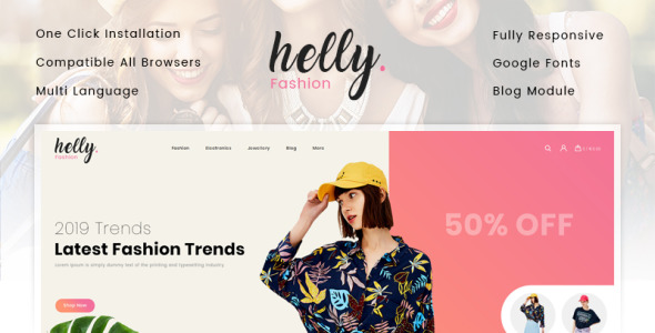 helly fashion store prestashop theme