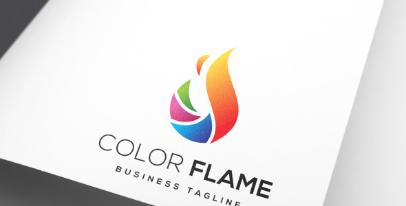 Шаблон логотипа на тему графика