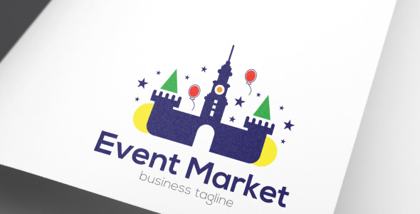 Шаблон логотипа на тему графика