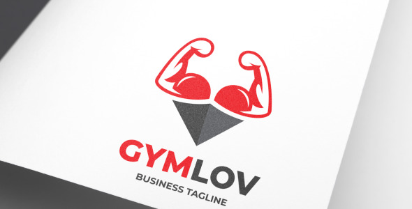 Шаблон логотипа на тему графика