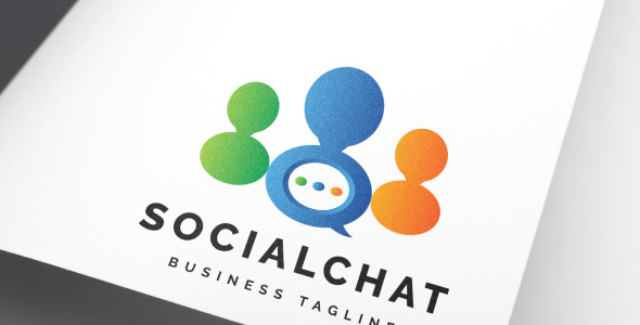 Шаблон логотипа на тему графика