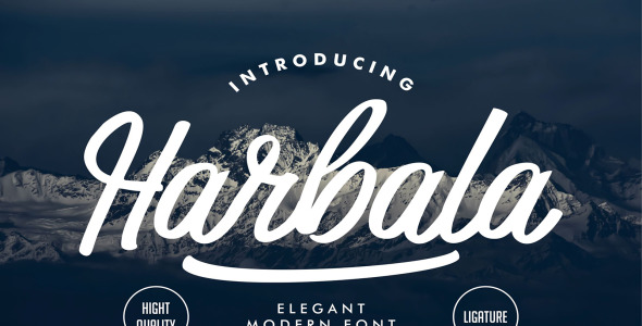 Шрифт на тему графика