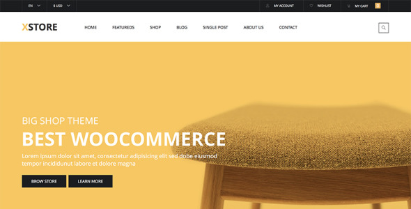 магазин мебели woocommerce тема