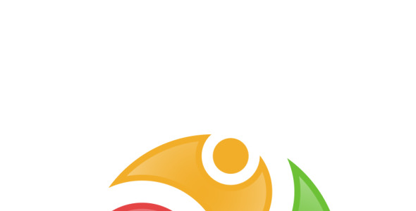 Шаблон логотипа на тему графика